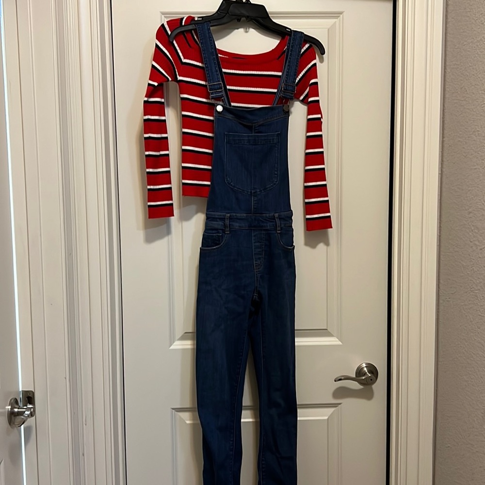 PacSun Kendall & Kylie Overalls & Sweater Outfit